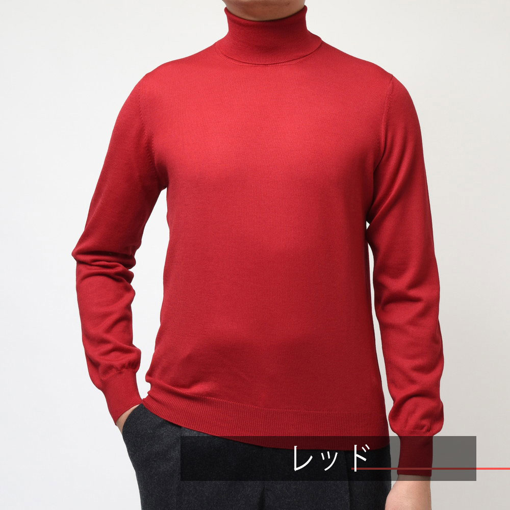 GRAN SASSO（グランサッソ）12ゲージウールソリッドタートルネック