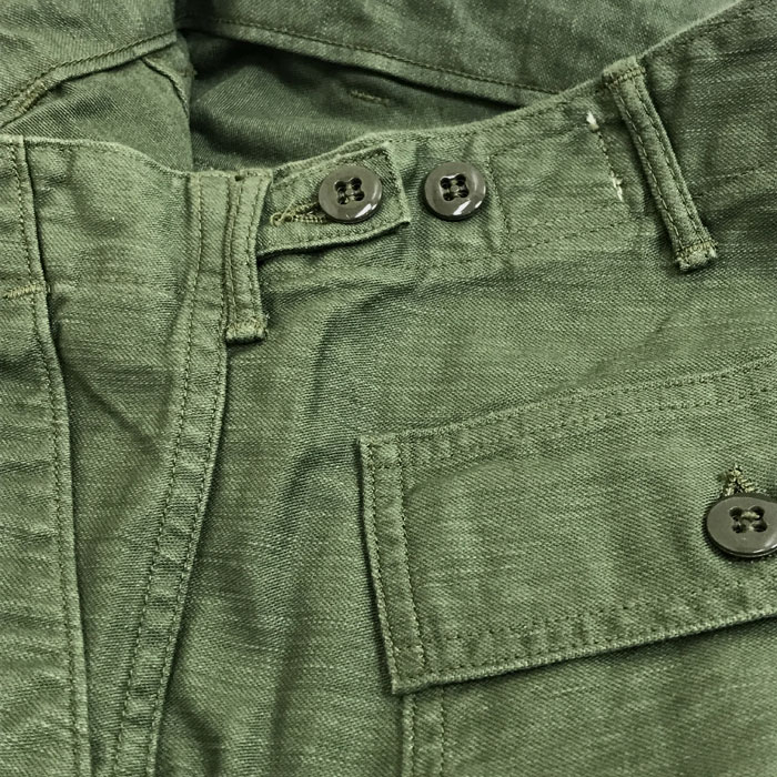 orslow オアスロウ スリムフィットファティーグパンツ ベイカーパンツ