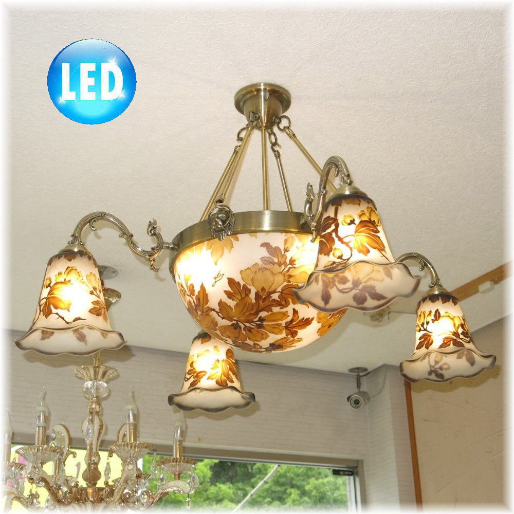 楽天市場】【期間限定pt3倍】引掛けシーリング対応 エミール ガレ風