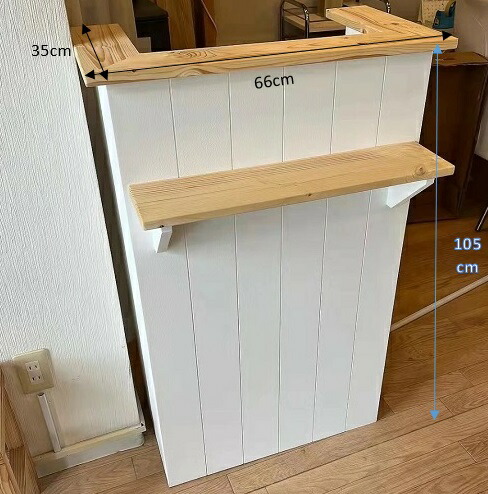 楽天市場】レジカウンター カウンター 薄型 おしゃれ スリム ホワイト