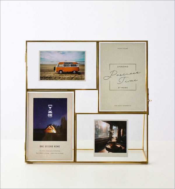 楽天市場】フォトフレーム 写真立て おしゃれ 4窓 4面 4枚 複数 多面