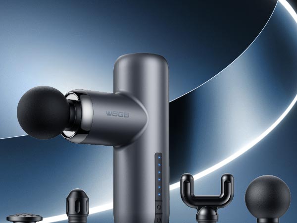 楽天市場】マッサージガン 筋膜リリースガン MINI ハンディガン 6段階