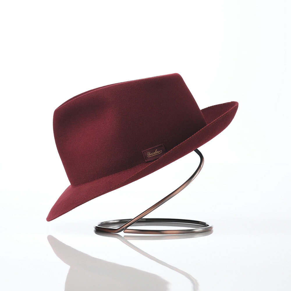 楽天市場】Borsalino ボルサリーノ 中折れハット フェルト帽 オープン