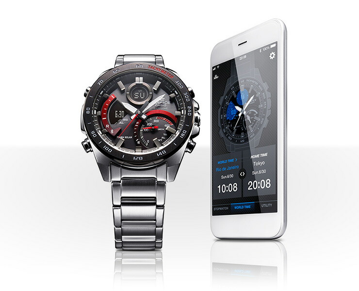 楽天市場】カシオ エディフィス Bluetooth搭載 スマートフォンリンク