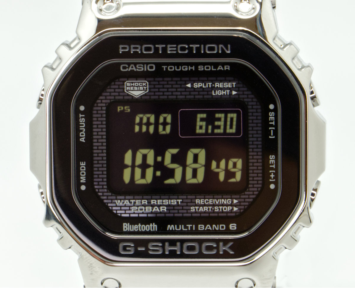 楽天市場】G-SHOCK Gショック フルメタル ブラックベゼル 電波