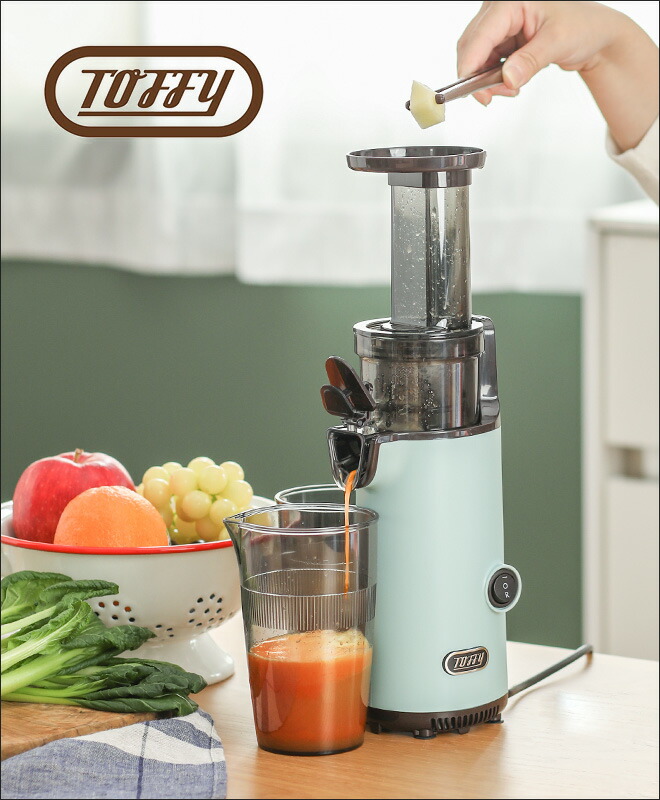 楽天市場】スロージューサー 【選べる豪華特典】 Toffy ミニスロー