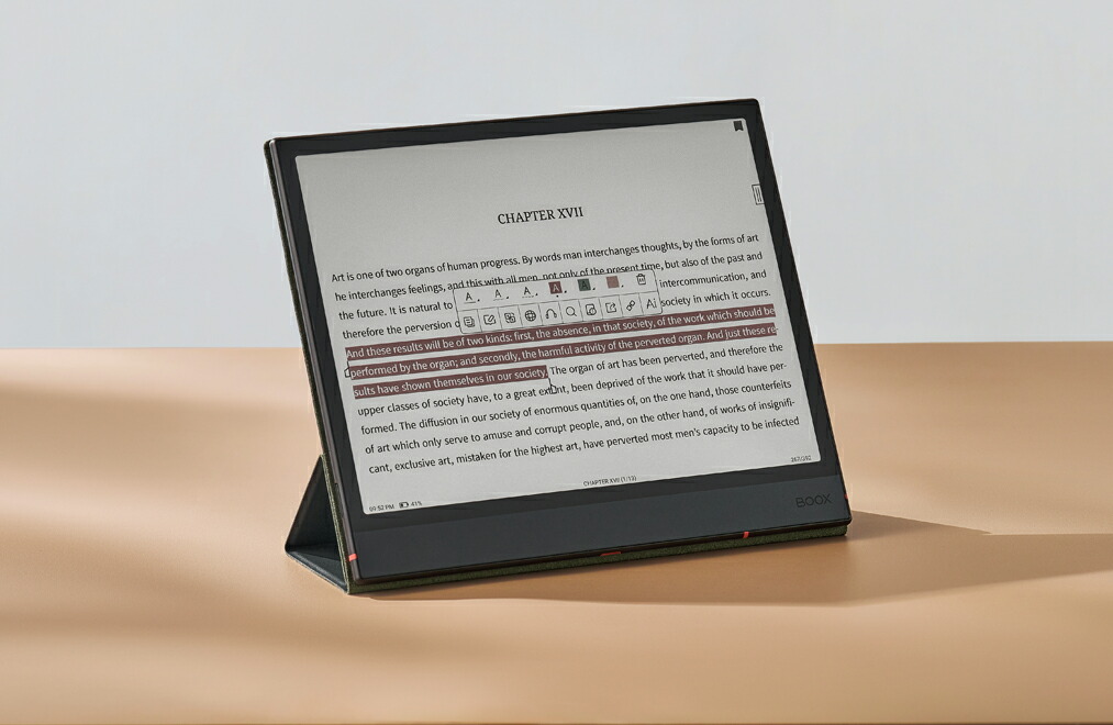 楽天市場】BOOX Magnetic Case Cover for Note Air 4C ケース カバー