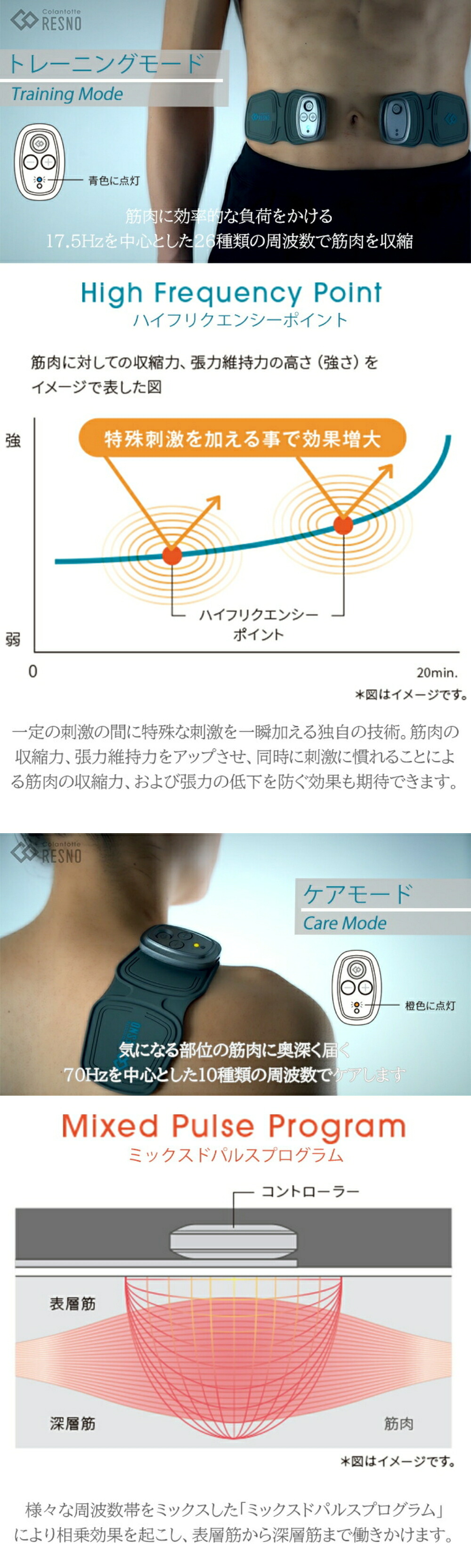 楽天市場】【レビュー特典】 Colantotte コラントッテ レスノ デュアル