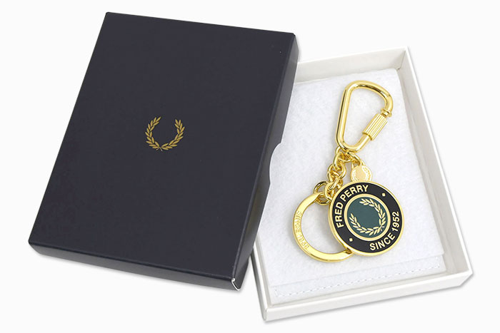 楽天市場】フレッドペリー FRED PERRY キーホルダー エナメル ブラン