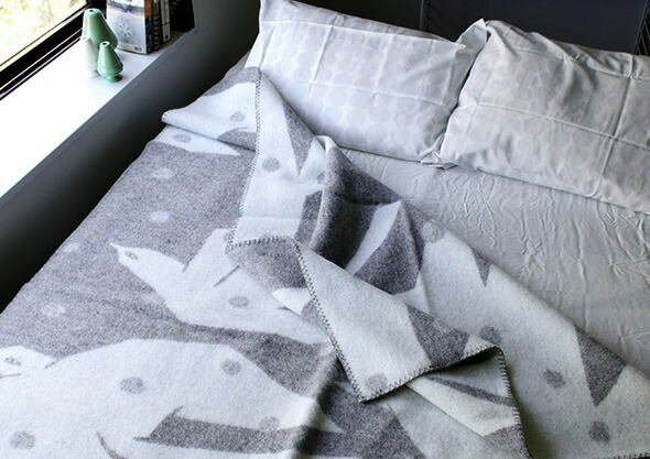 クリッパン ミナペルホネン レイクインザバレー ウールブランケット