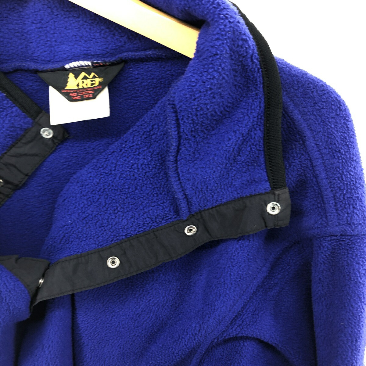 古着 90年代 アールイーアイ REI ハーフスナップ フリースプルオーバー