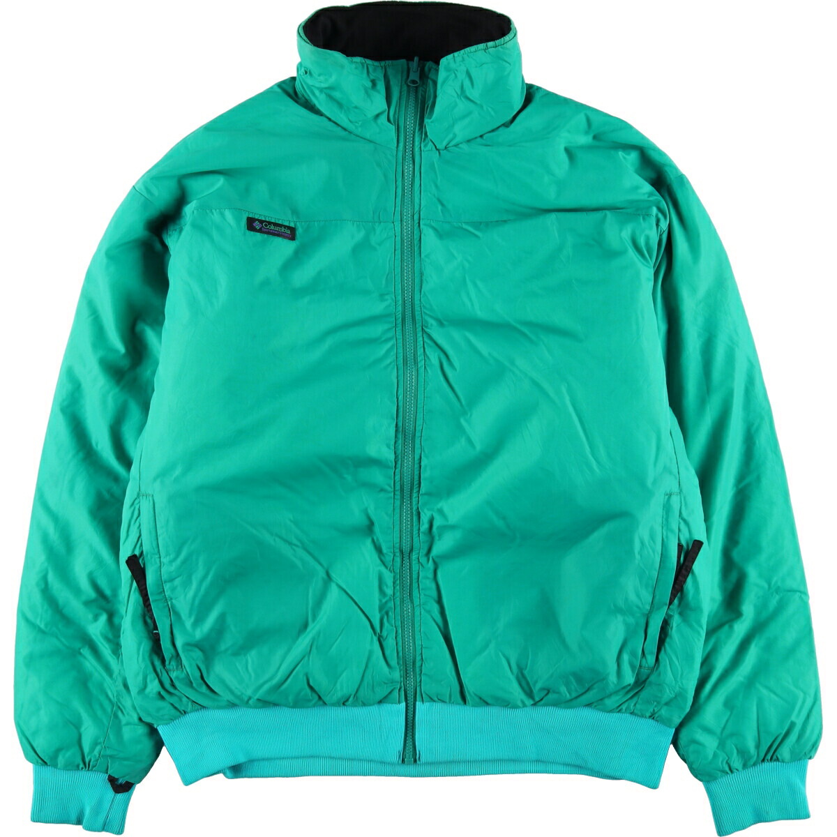 古着 90年代 コロンビア Columbia 白タグ リバーシブル ダウン