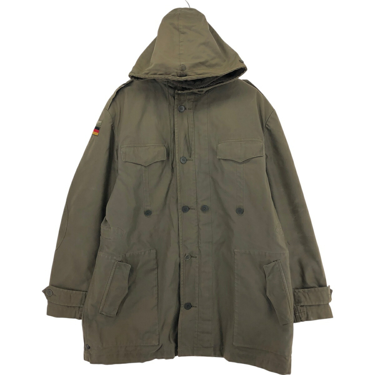 古着 ドイツ軍実品 ライナー付き フィールドパーカー モッズコート