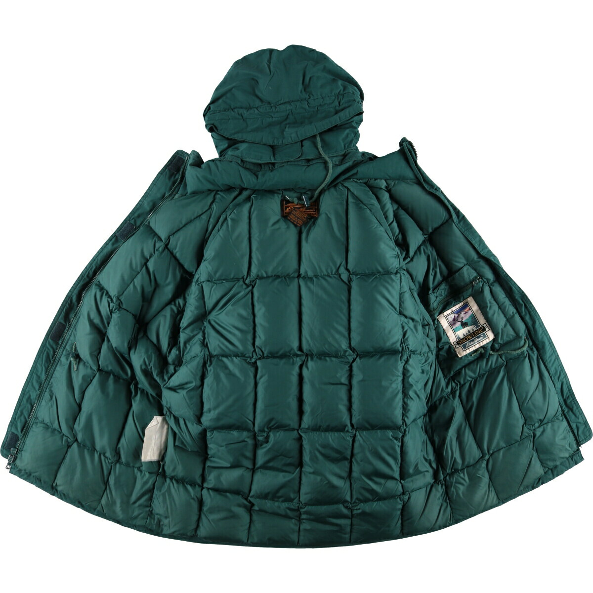 古着 80～90年代 エディーバウアー Eddie Bauer 黒タグ SNOW LINE