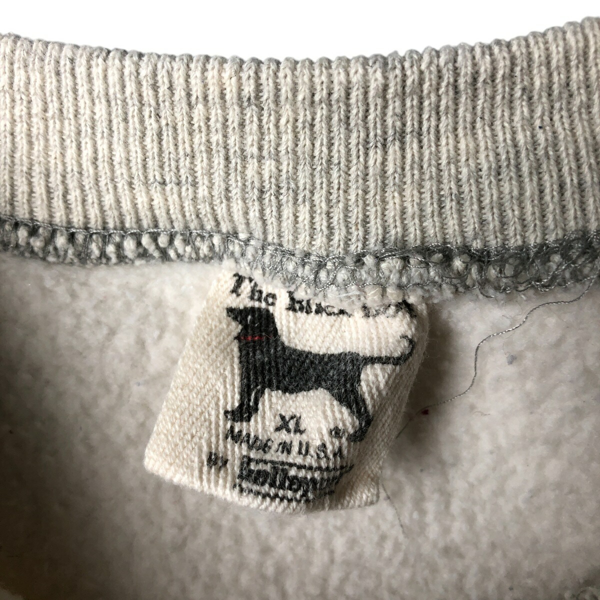 古着 90年代 The Black Dog 犬柄 アニマル スウェットシャツ