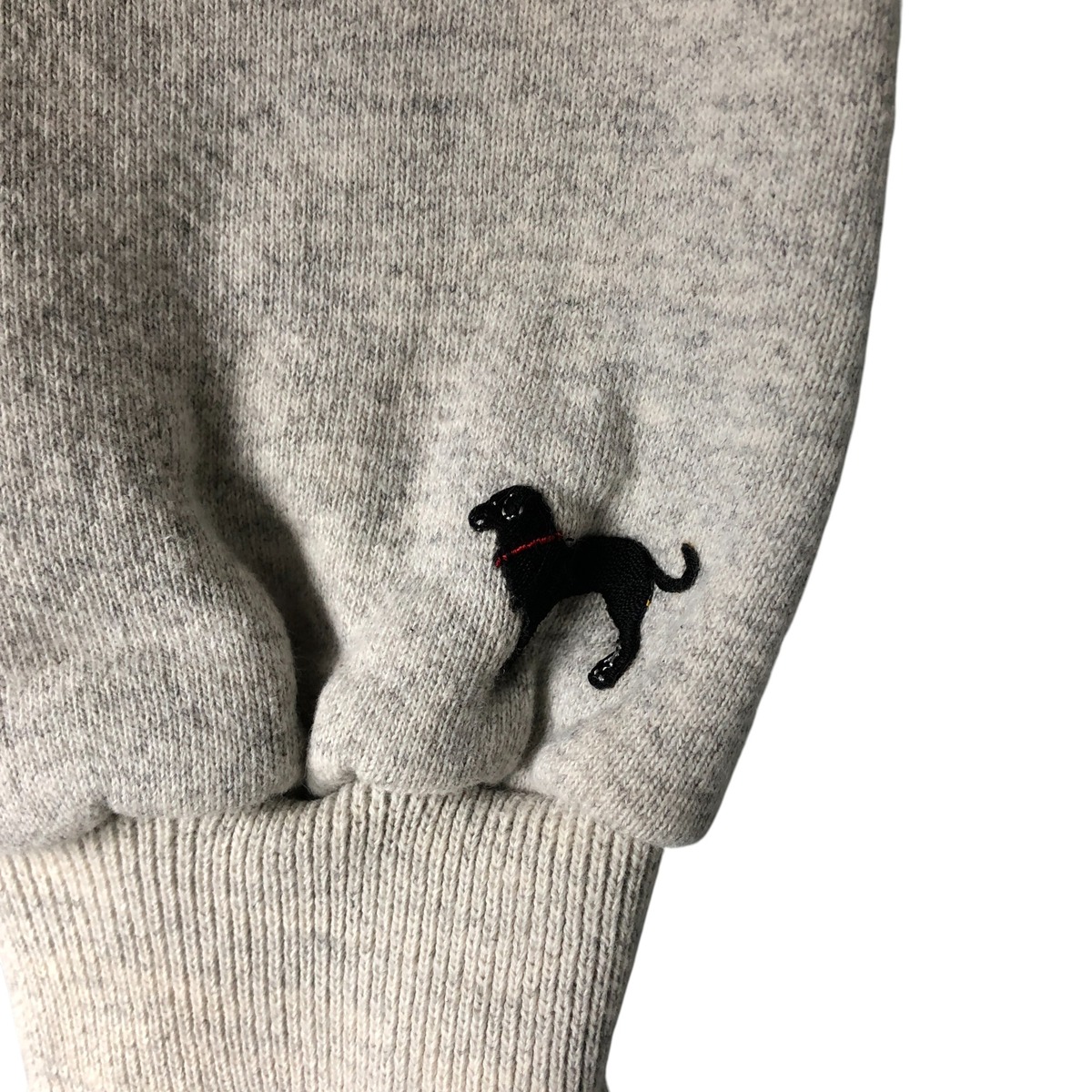 古着 90年代 The Black Dog 犬柄 アニマル スウェットシャツ