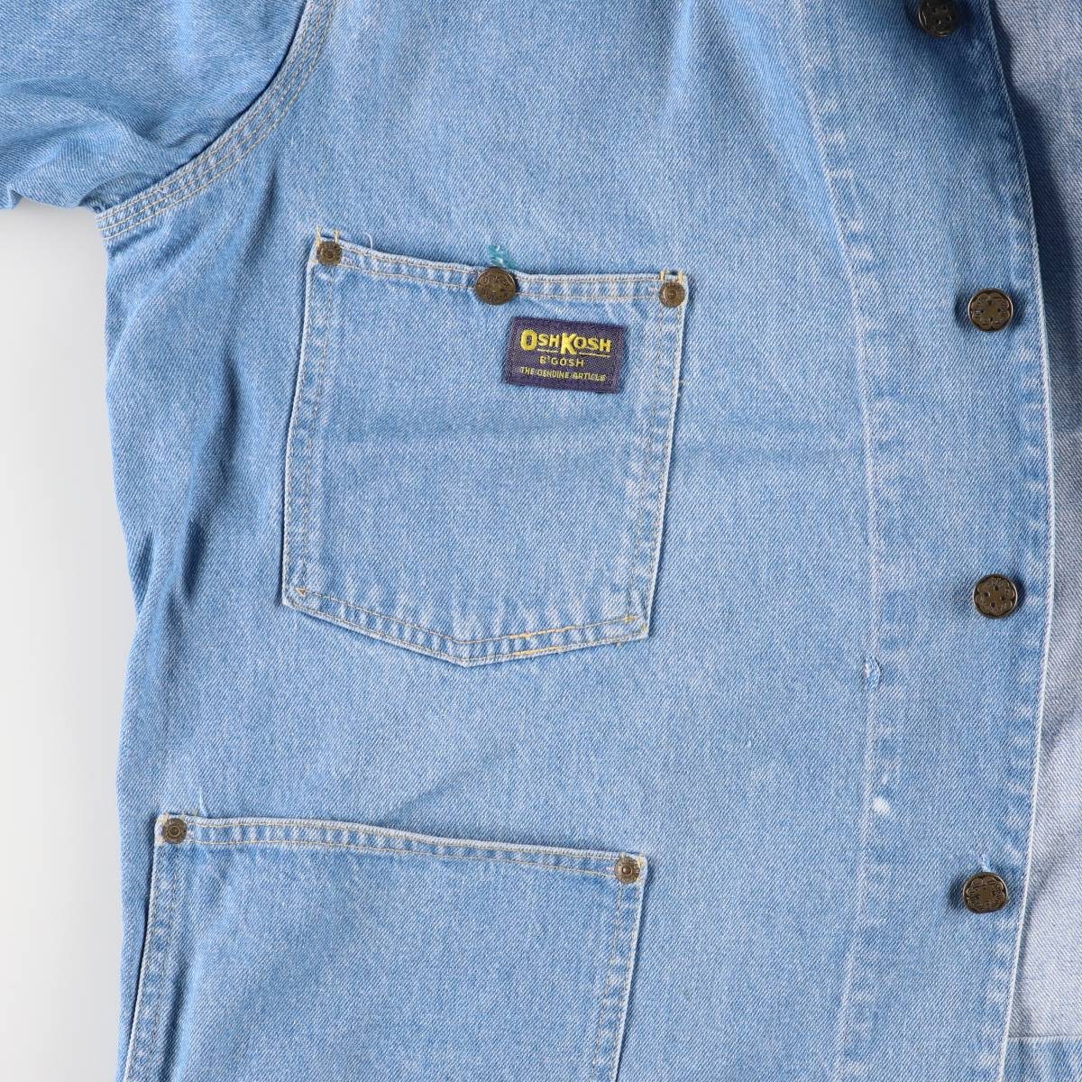 古着 70～80年代 オシュコシュ Osh kosh B'GOSH デニムカバーオール