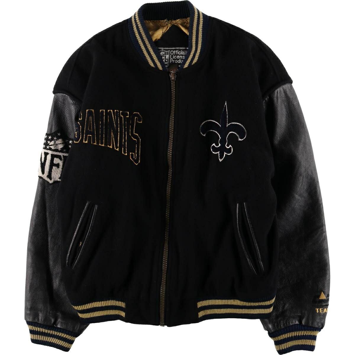 古着 80年代 NFL NEW ORLEANS SAINTS ニューオーリンズセインツ 中綿