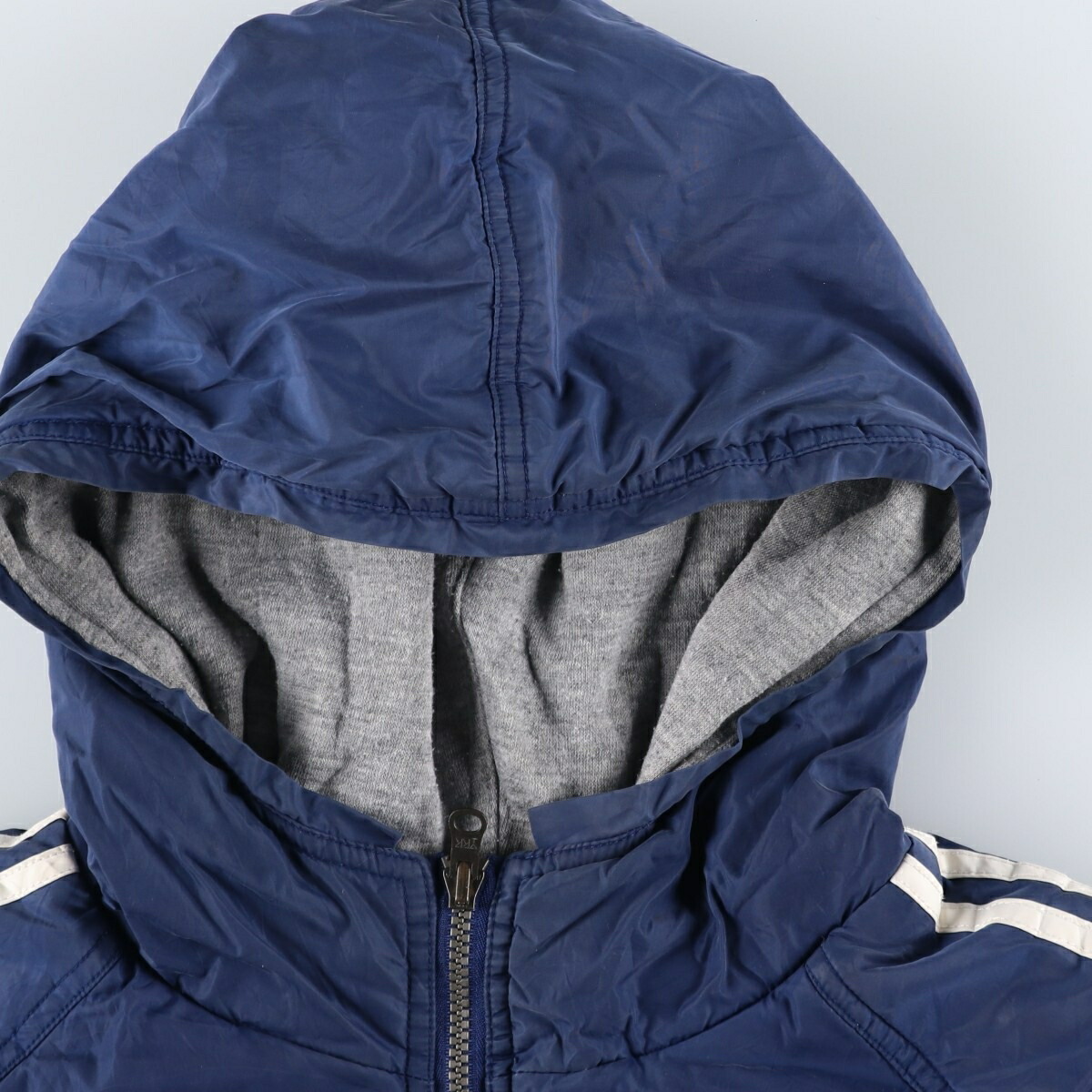 古着 00年代 アディダス adidas リバーシブル バックロゴ 中綿パーカー