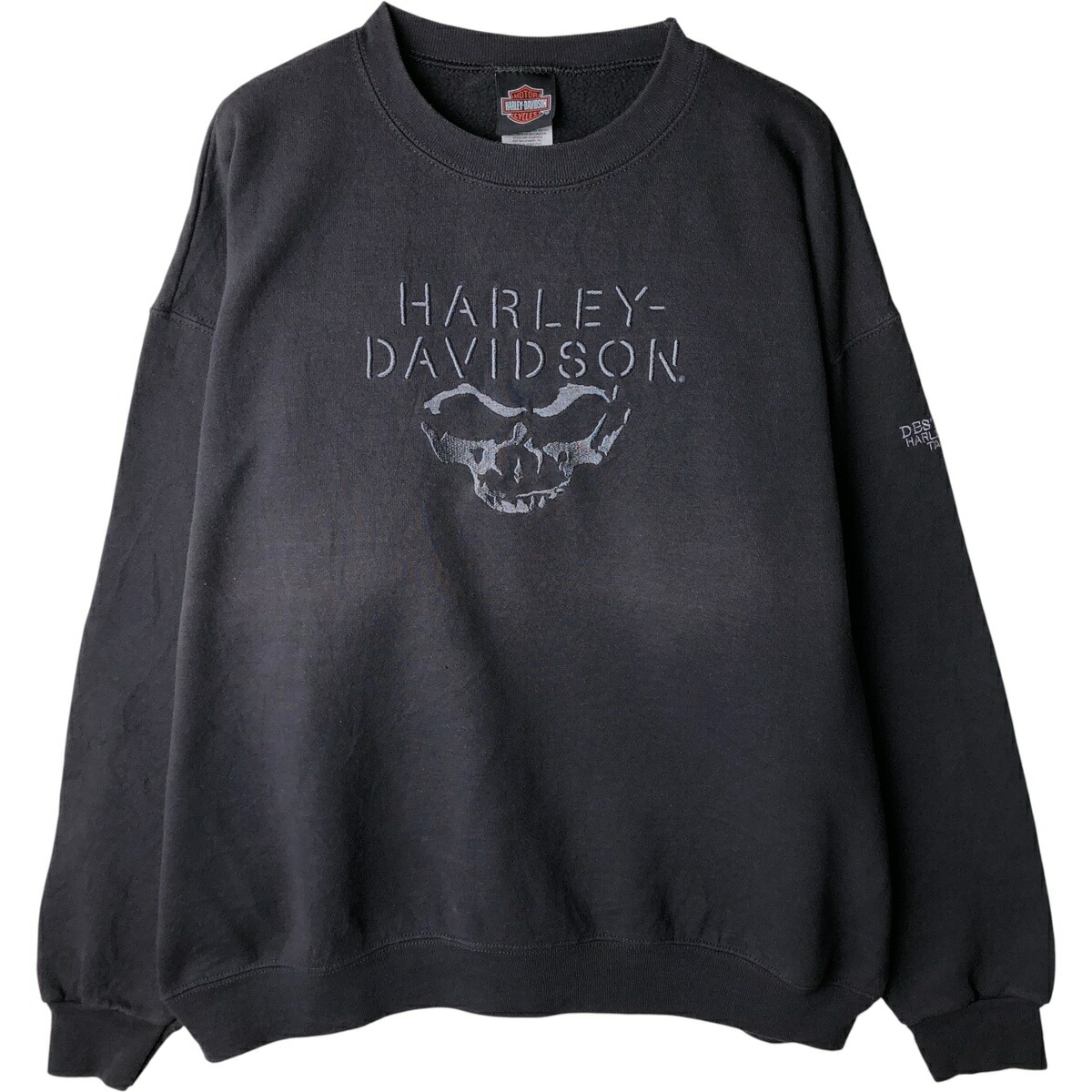 古着 ハーレーダビッドソン Harley-Davidson ドクロ柄 スカル柄