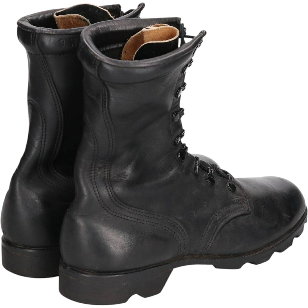 古着 80年代 米軍 コンバットブーツ 9W メンズ27.0cm相当 ヴィンテージ