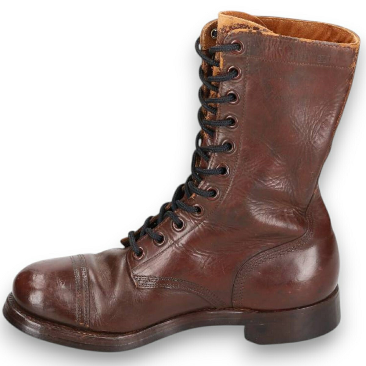 古着 50年代 米軍実品 U.S.ARMY コンバットブーツ USA製 9W メンズ27.0