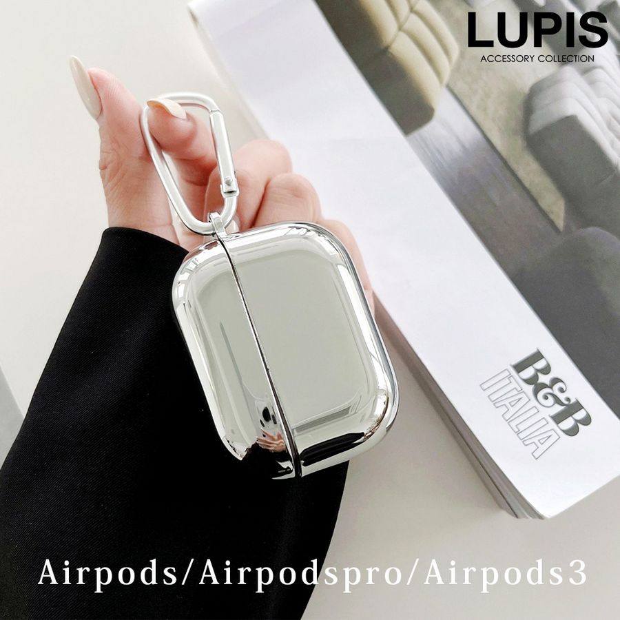 メタリックAirPodsケース【AirPods・AirPods2・AirPodsPro・AirPods3