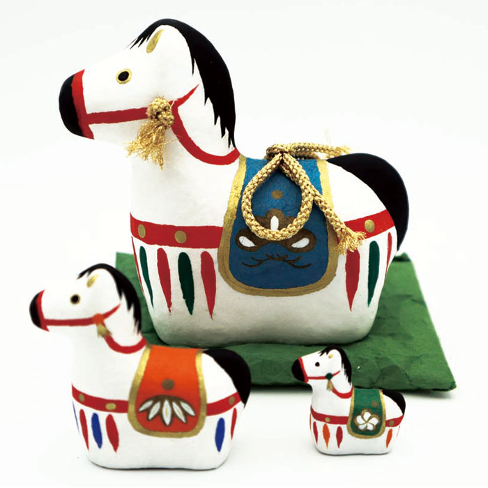 楽天市場】はりこーシカ 午 /張り子 2026年 令和8年 干支 午