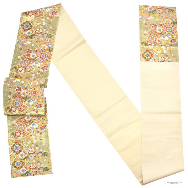 西陣織 袋帯 長尺 単品 お仕立て上がり「慶祝錦絵図」（株）やまひで