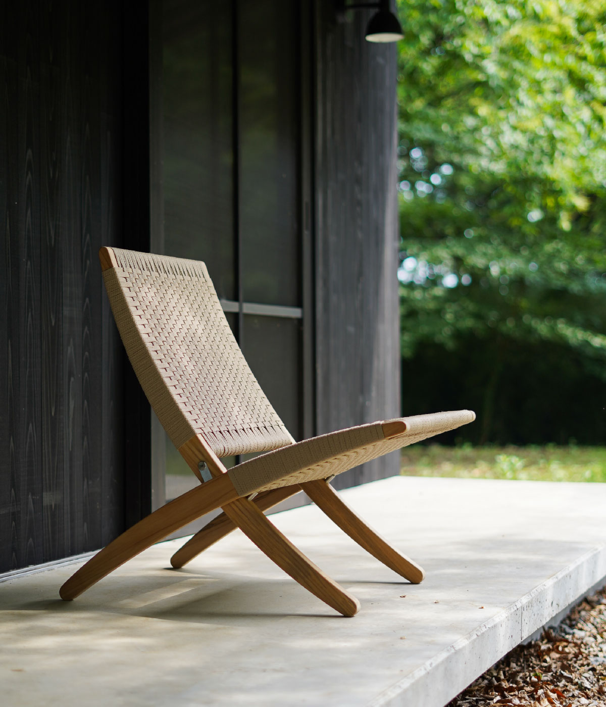 楽天市場】MG501キューバチェア アウトドア チーク 無塗装 CARL HANSEN