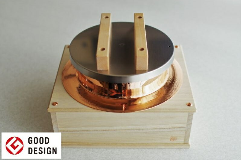 純銅製 羽釜 『ごはんはどうだ！』 5合 桐製 釜受けセット】 新光金属