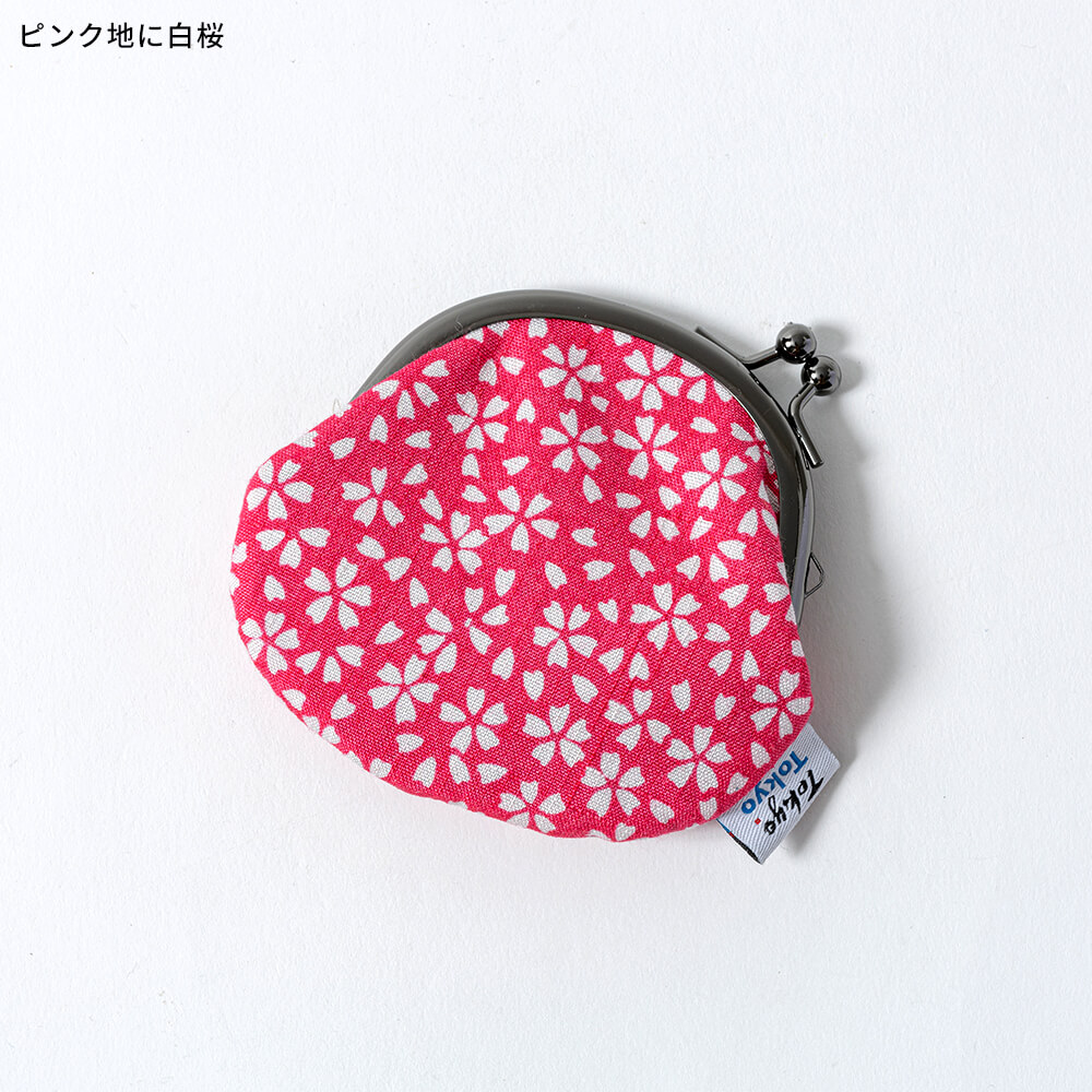 EdoSarasa Tokyo Some Komon Small clasp purse Cherry Blossom