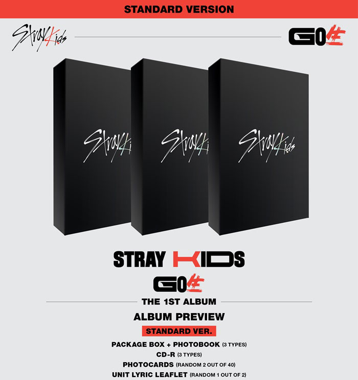 楽天市場】Stray Kids [ GO生 ] 正規1集 アルバム 一般盤 バージョン
