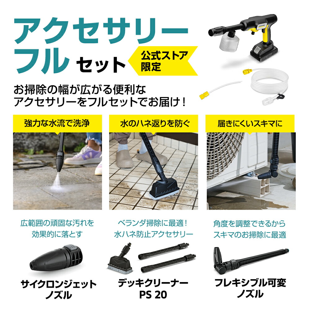 楽天市場】【公式】【話題】モバイル 高圧洗浄機 OC 5 Handy（ハンディ