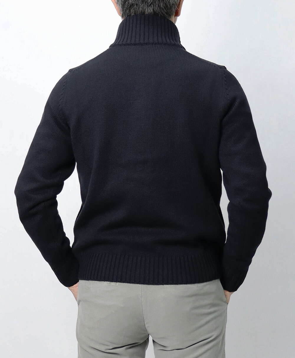 ザノーネ / ZANONE / NEW CHIOTO / キョート / スタンドカラー ニット