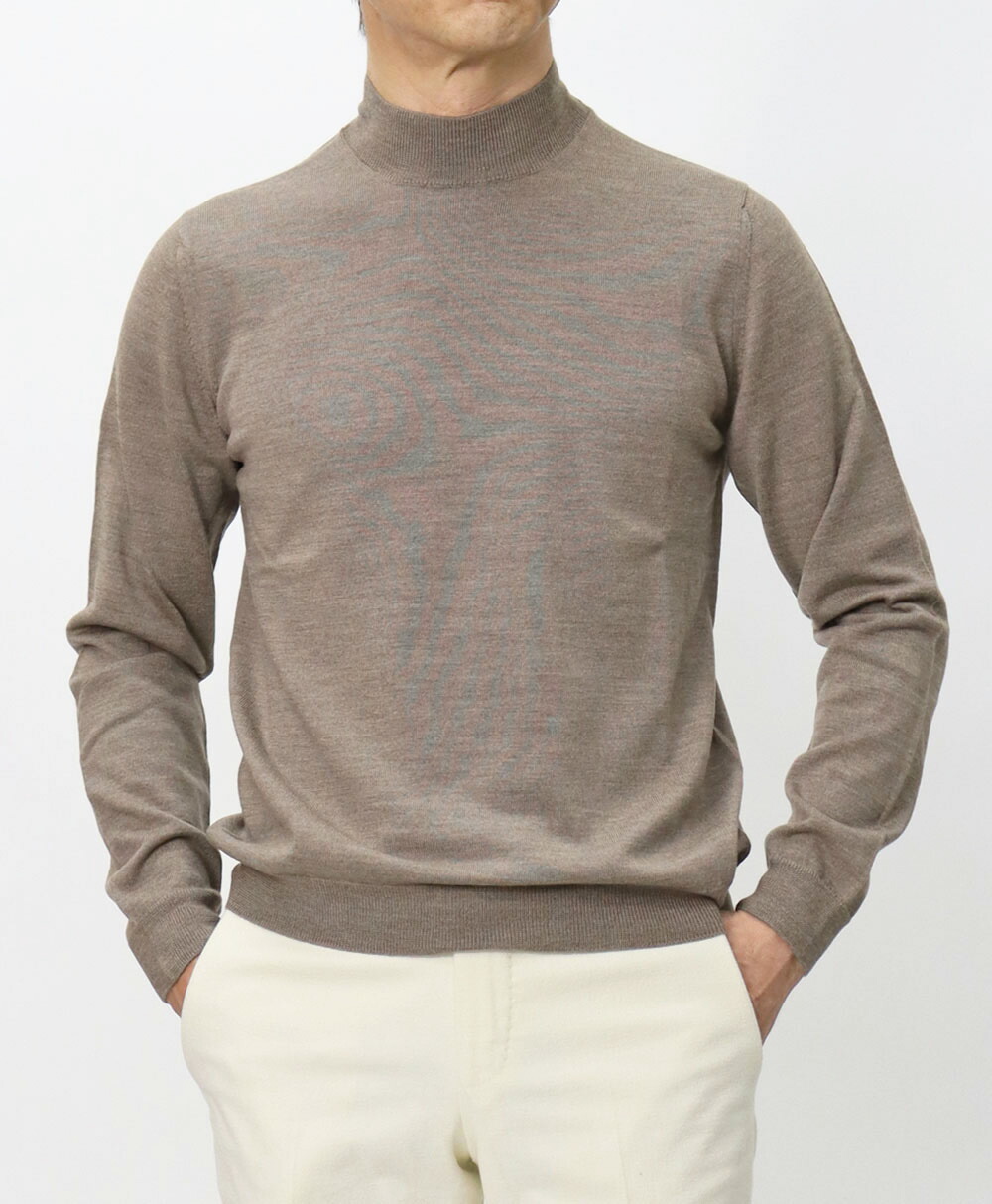 ザノーネ / ZANONE / モックネック ニット / ウール / 12ゲージ 12G