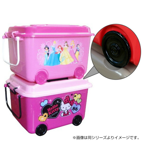 楽天市場】おもちゃ箱 収納ボックス ミッキーマウス ふた キャスター