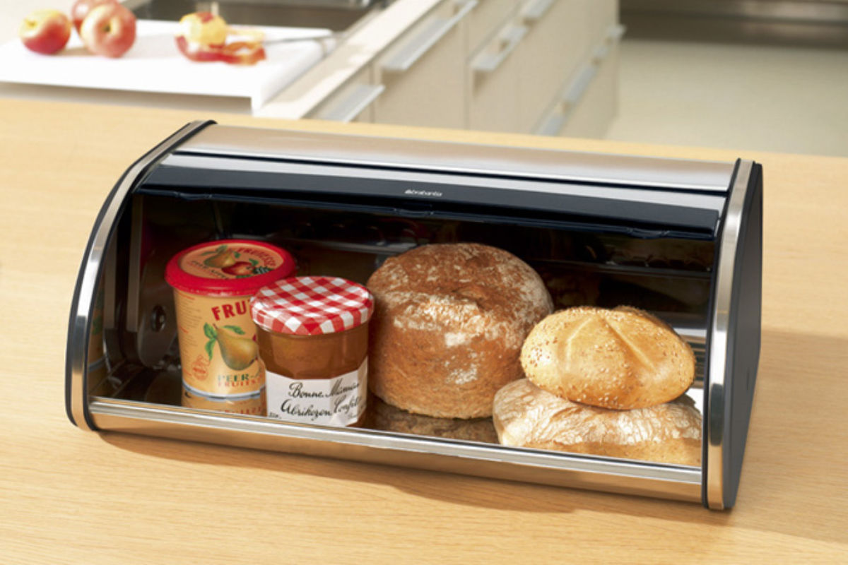 楽天市場】ブレッドケース brabantia ブレッドビン ロールトップ