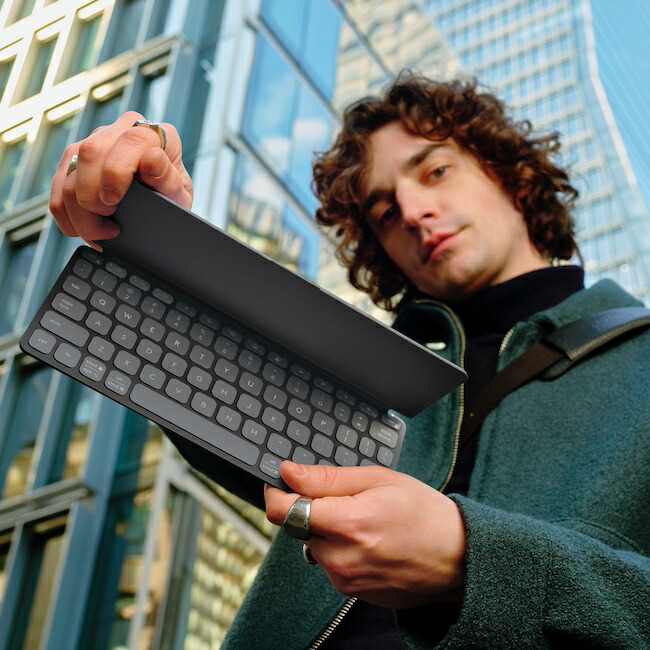 楽天市場】ロジクール KEYS-TO-GO 2 ワイヤレス キーボード iK1043GRU