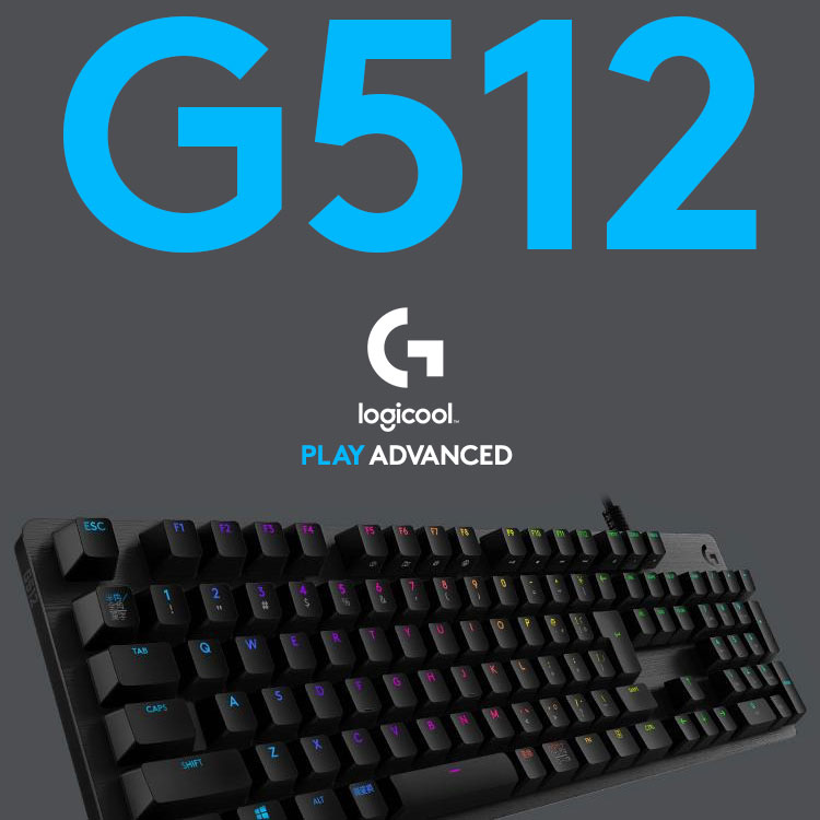 楽天市場】Logicool G ゲーミングキーボード 有線 G512 GXスイッチ