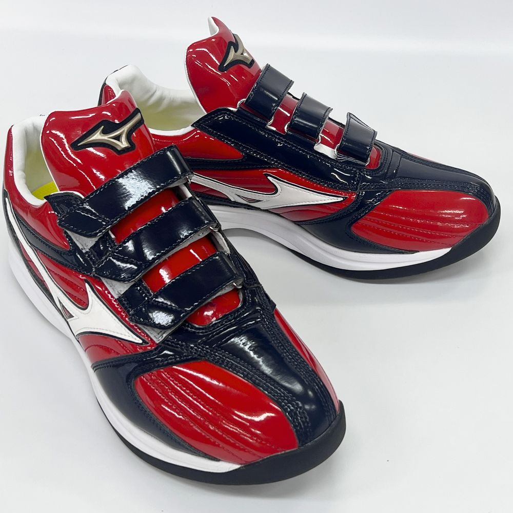 楽天市場】【サイズ交換送料無料】ネイビー×レッド ミズノ 野球