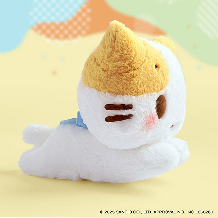 楽天市場】マシュマロみたいなふわふわにゃんこ ぬいぐるみ Sサイズ M