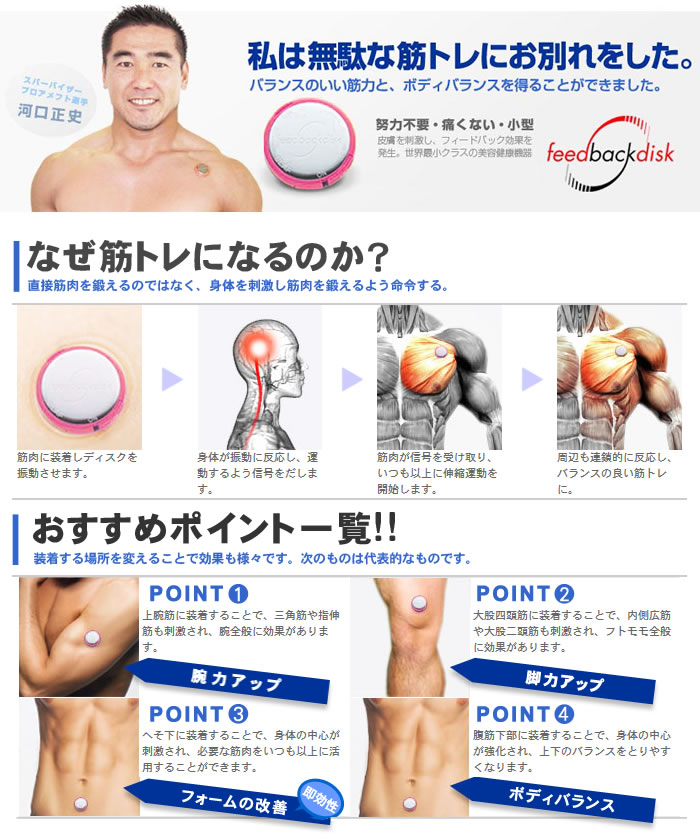 楽天市場】フィードバックディスク 【2個セット】世界最小クラスの