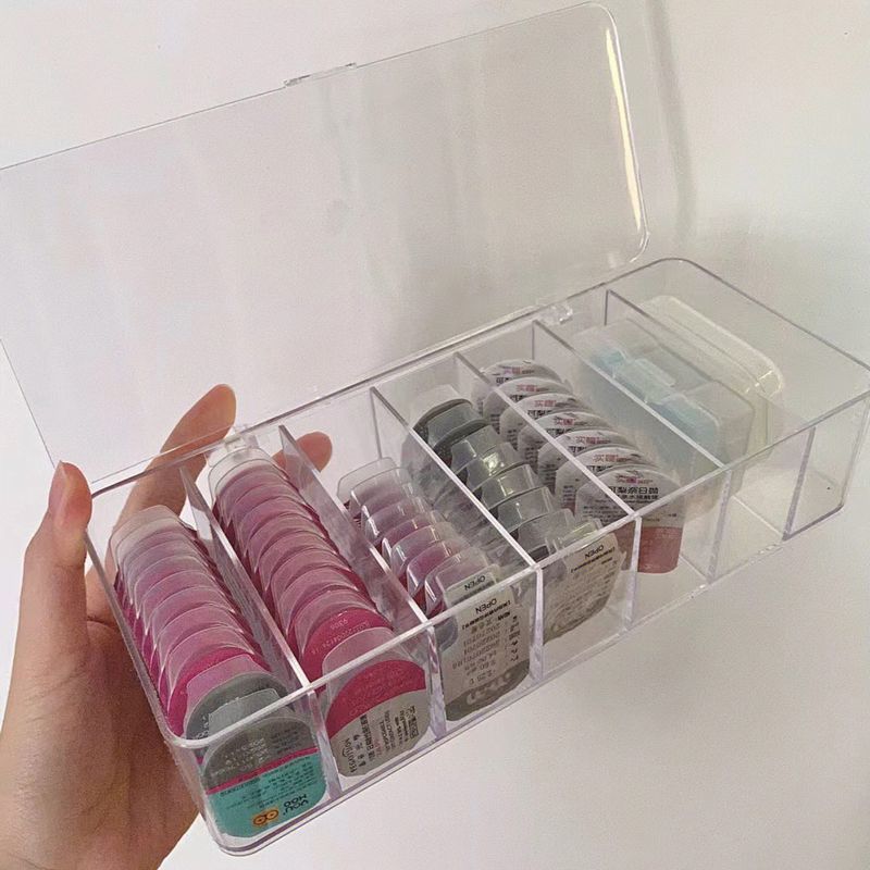 楽天市場】送料無料 コンタクト収納ケース 蓋付き カラーコンタクト