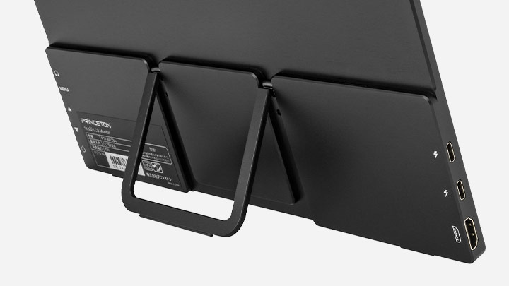 13.3インチ フルHD モバイルディスプレイ ブラック USB-C入力対応 PTF