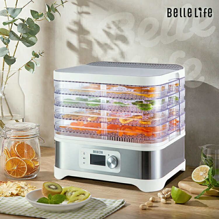 楽天市場】【2022新機種】フードドライヤー タイマー付き レシピ本付