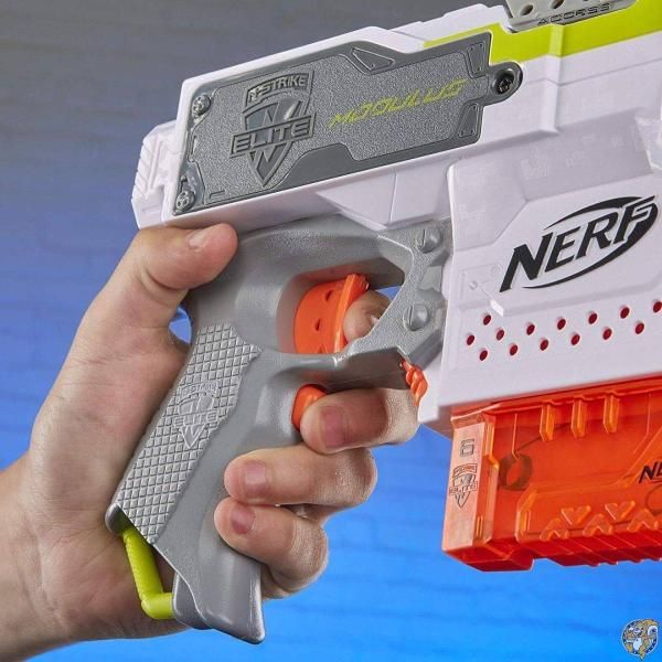 楽天市場】NERF ナーフ モジュラス ストライフ 電動ブラスター 簡易