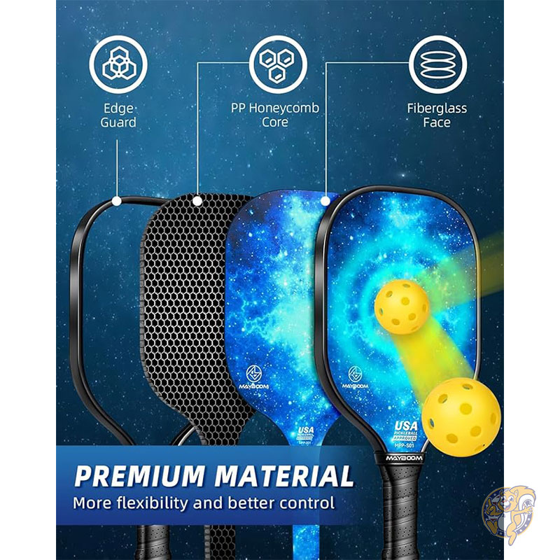 楽天市場】【ポイント2倍ワンダフルデー】ピックルボール パドル 2 個