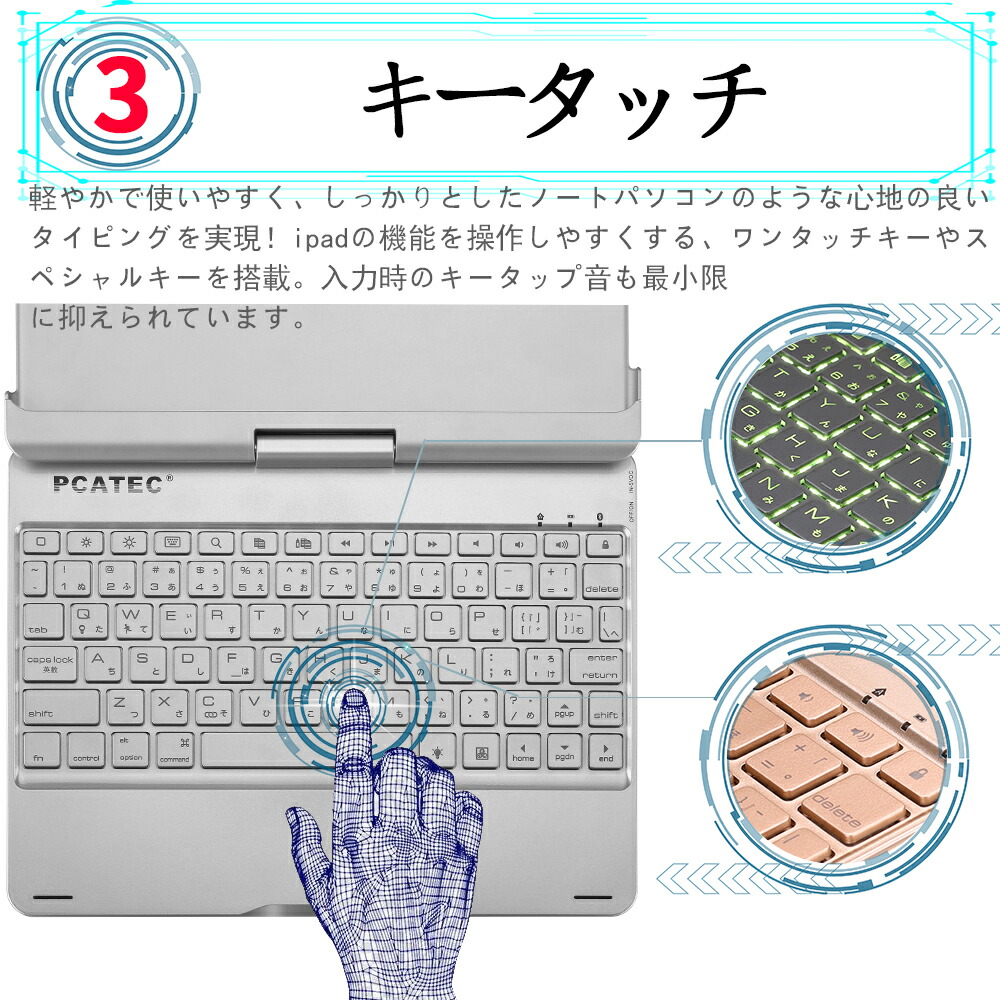 楽天市場】【送料無料】新商品 iPad 10.2 第7世代 かなキーボード