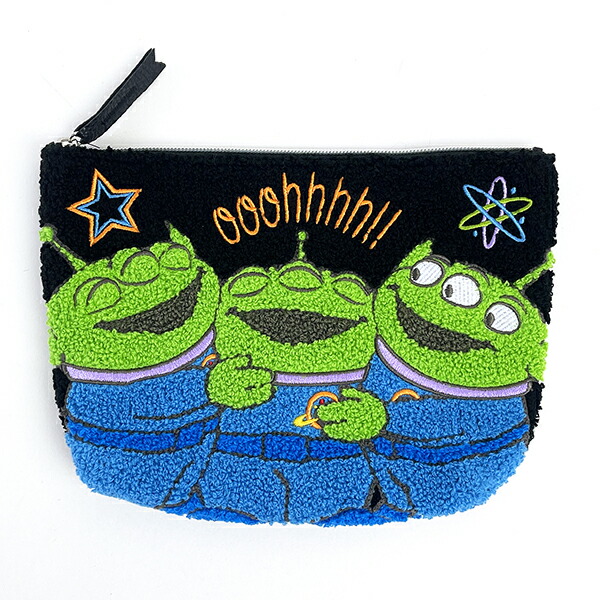 ディズニー トイストーリー リトルグリーンメン さがらポーチ(ブラック